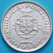 Монета Тимор 6 эскудо 1958 год. Серебро.
