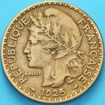 Того Французское 2 франка 1925 год. №3