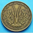Монета Французского Того 10 франков 1957 г.