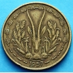 Монета Французского Того 25 франков 1957 год.