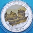 Монеты Тристан-да-Кунья 1 крона 2014 год. День D. №2