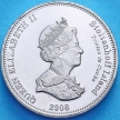 Монета Тристан да Кунья 5 пенсов 2008 год. Бриг Бигль