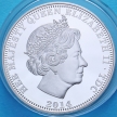 Монеты Тристан-да-Кунья 1 крона 2014 год. День D. №5