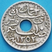 Монета Тунис 10 сантим 1933 год.