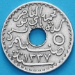 Монета Тунис 5 сантим 1918 год.
