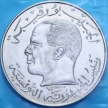 Монета Тунис 1/2 динар 1968 год.