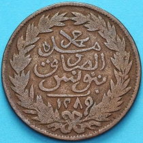 Тунис 2 харуба 1872 год. №1