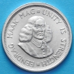 Монета ЮАР 10 центов 1964 год. Серебро.