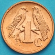 Монета ЮАР 1 цент 2001 год.