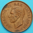 Монета Южная Африка 1 пенни 1943 год. Корабль "Дромедарис".
