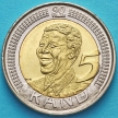 Монета ЮАР 5 рандов 2008 год. Нельсон Мандела.