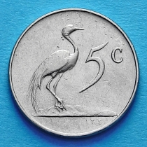 ЮАР 5 центов 1965-1969 год. KM# 67.1