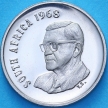 Монета ЮАР 5 центов 1968 год. Чарльз Сварт. "SOUTH AFRICA".  Пруф