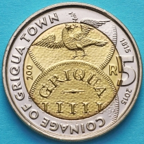 ЮАР 5 рандов 2015 год. 200 лет первой южноафриканской монете