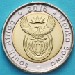 Монета ЮАР 5 рандов 2018 год. Нельсон Мандела.