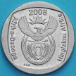 Монета ЮАР 1 ранд 2008 год.
