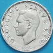 Монета ЮАР 1 шиллинг 1951 год. Серебро.