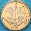 Монета ЮАР 10 центов 1995 год. BU