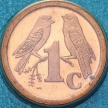 Монета ЮАР 1 цент 1995 год. BU