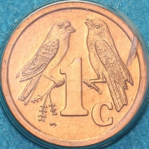 ЮАР 1 цент 1996 год. BU