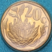Монета ЮАР 20 центов 1994 год.