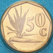 Монета ЮАР 50 центов 1995 год. BU