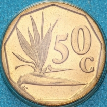 ЮАР 50 центов 1995 год. BU