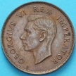 Монета ЮАР 1/4 пенни 1946 год.