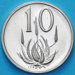 Монета ЮАР 10 центов 1979 год. Николаас Дидерихс. Пруф
