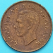 Монета Южная Африка 1 пенни 1944 год. Корабль "Дромедарис".