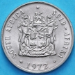 Монета ЮАР 10 центов 1972 год.