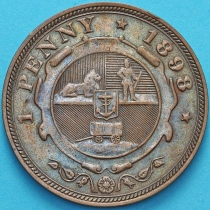 Южная Африка 1 пенни 1898 год.