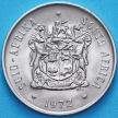 Монета ЮАР 5 центов 1972 год. UNC