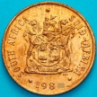 Монета ЮАР 2 цента 1984 год. 