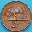 Монета ЮАР 2 цента 1968 год. SOUTH AFRICA