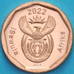 Монета ЮАР 10 центов 2022 год. Калла.