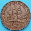 Монета Южная Африка 1 пенни 1936 год.