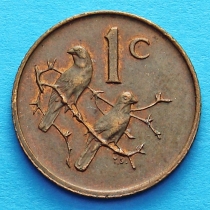 ЮАР 1 цент 1970-1975 год.