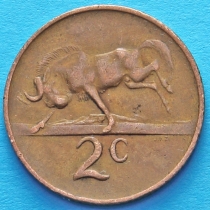 ЮАР 2 цента 1968 год.