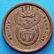Монета ЮАР 5 центов 2000-2012 год.