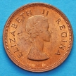 Монета ЮАР 1/4 пенни 1958 год.
