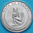 Монета Уганда 100 шиллингов 2004 год. Обезьяна. №3