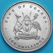 Монета Уганда 100 шиллингов 2004 год. Обезьяна. №2