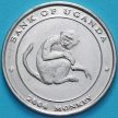 Монета Уганда 100 шиллингов 2004 год. Обезьяна. №5