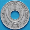 Монета Восточная Африка, Уганда 1 цент 1913 год. 