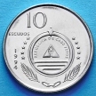 Монеты Кабо Верде 10 эскудо 1994 год. Сероголовая альциона.