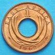 Монета Восточной Африки 1 цент 1962 год. Н.