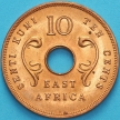 Монета Восточной Африки 10 центов 1964 год