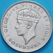 Монета Британская Восточная Африка 50 центов 1937 год. Серебро