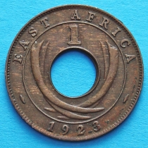 Британская Восточная Африка 1 цент 1922-1935 год.